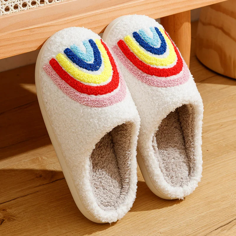 Pantufa Cozy Rainbow