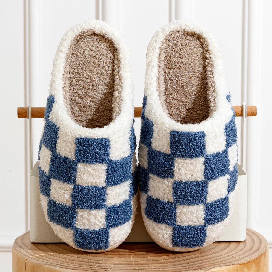 Pantufa Cozy Xadrez