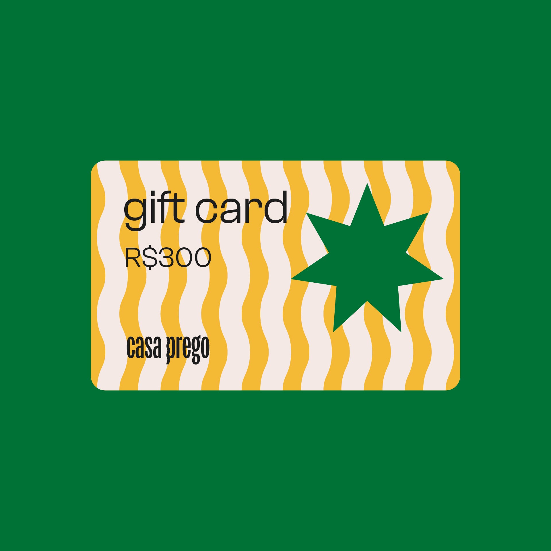 Gift Card Casa Prego